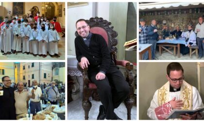La parrocchia di San Sebastiano a Coldirodi festeggia il compleanno di don Filippo