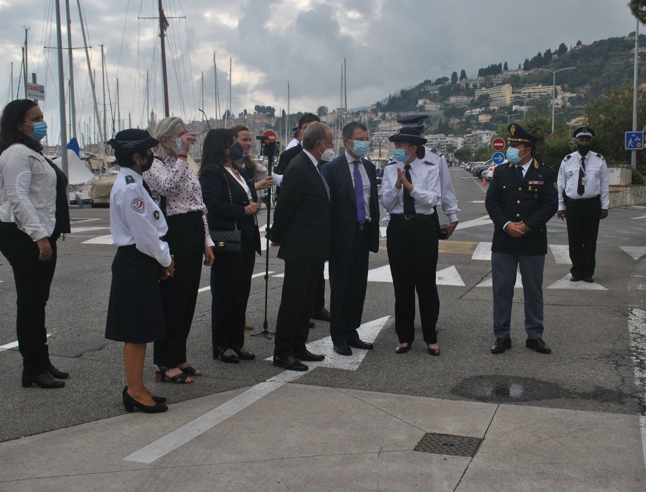 Polizia di frontiera Italia Francia vertice Mentone Villa Serena 16 settembre 2021_06