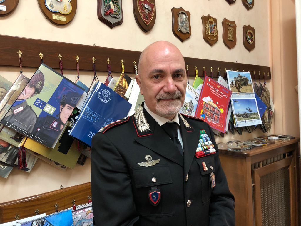 Colonnello Andrea Mommo lascia il comando provinciale dei Carabinieri