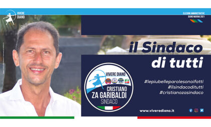Elezioni a Diano, Cristiano Za Garibaldi è "il Sindaco di tutti"