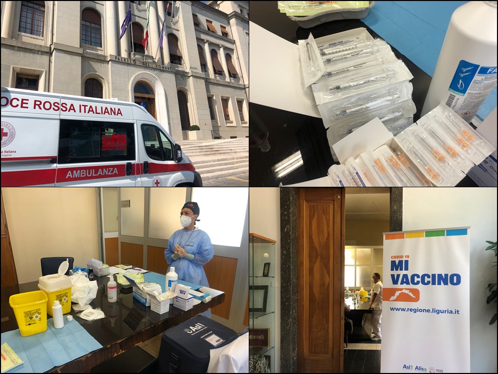 Imperia, open day vaccinale per i dipendenti, il bilancio