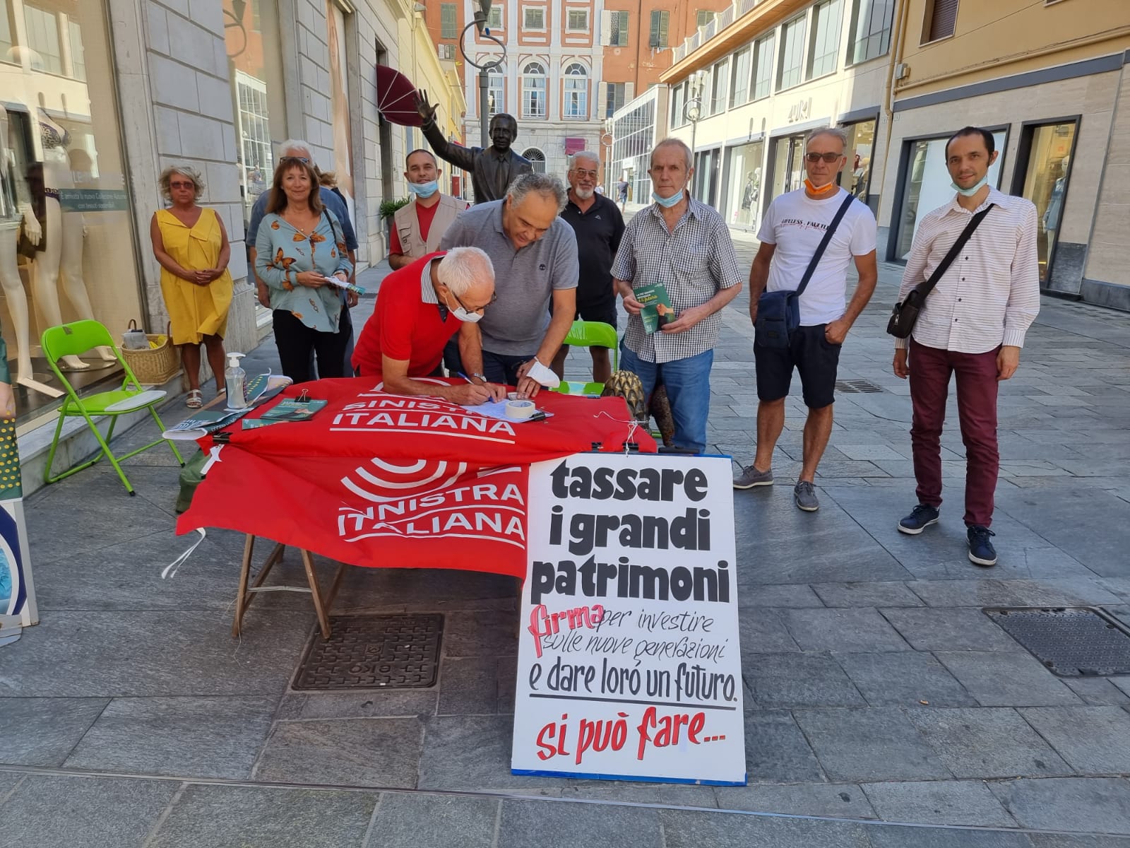raccolta firme sinistra italiana