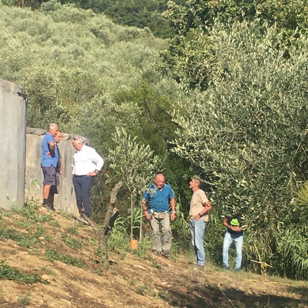Crisi idrica. Sopralluogo a Cervo per installare una vasca di accumulo