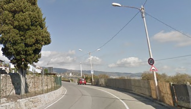 Sanremo divieto di transito in via al Mare a fine mese
