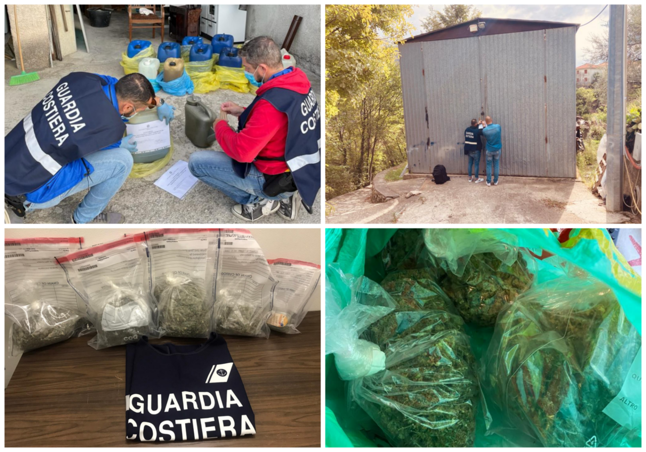 Furto di gasolio dal battello e produzione di marijuana: un arresto e denuncia
