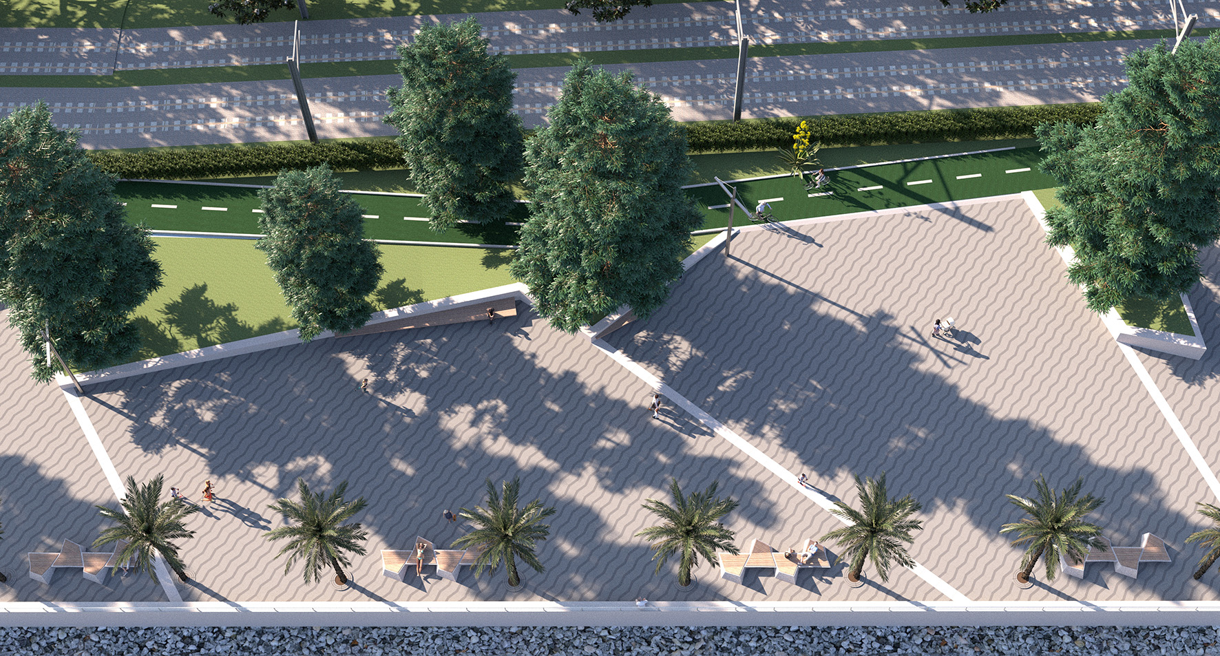 Lungomare Argentina Bordighera rendering rifacimento restyling_05