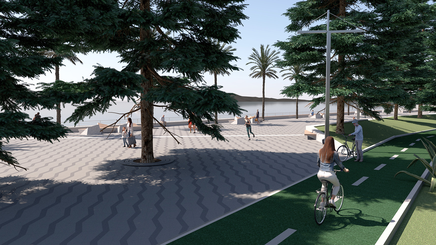 Lungomare Argentina Bordighera rendering rifacimento restyling_08