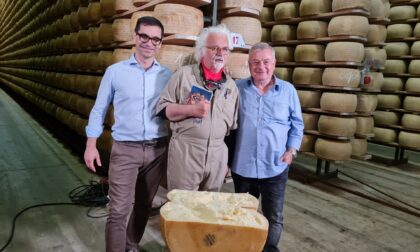 Il Grana Padano "imperiese" di Alberti su Rete 4 con Patrizio Roversi