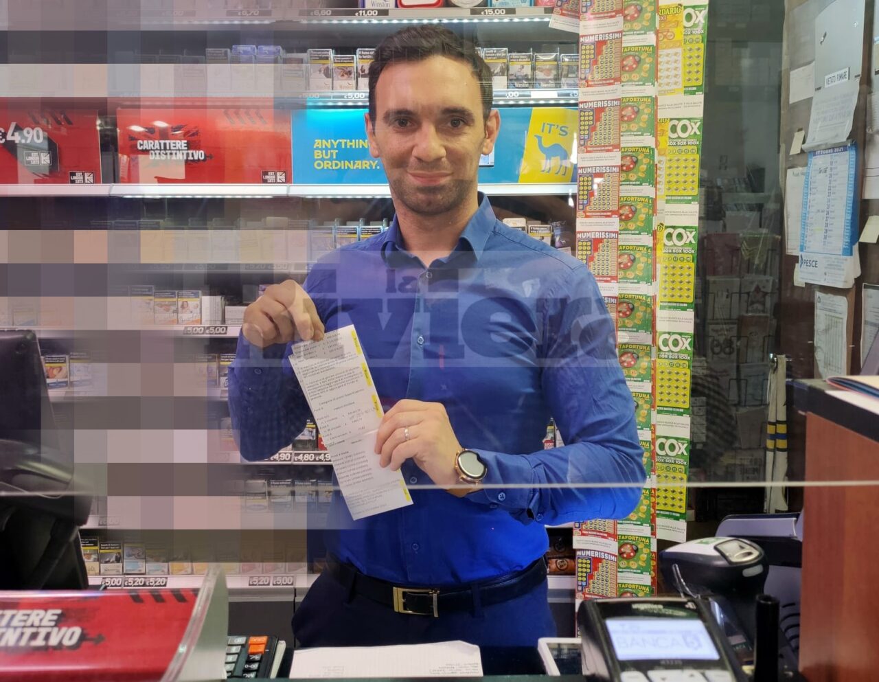 A Bordighera un fortunato giocatore azzecca un “5” al Superenalotto
