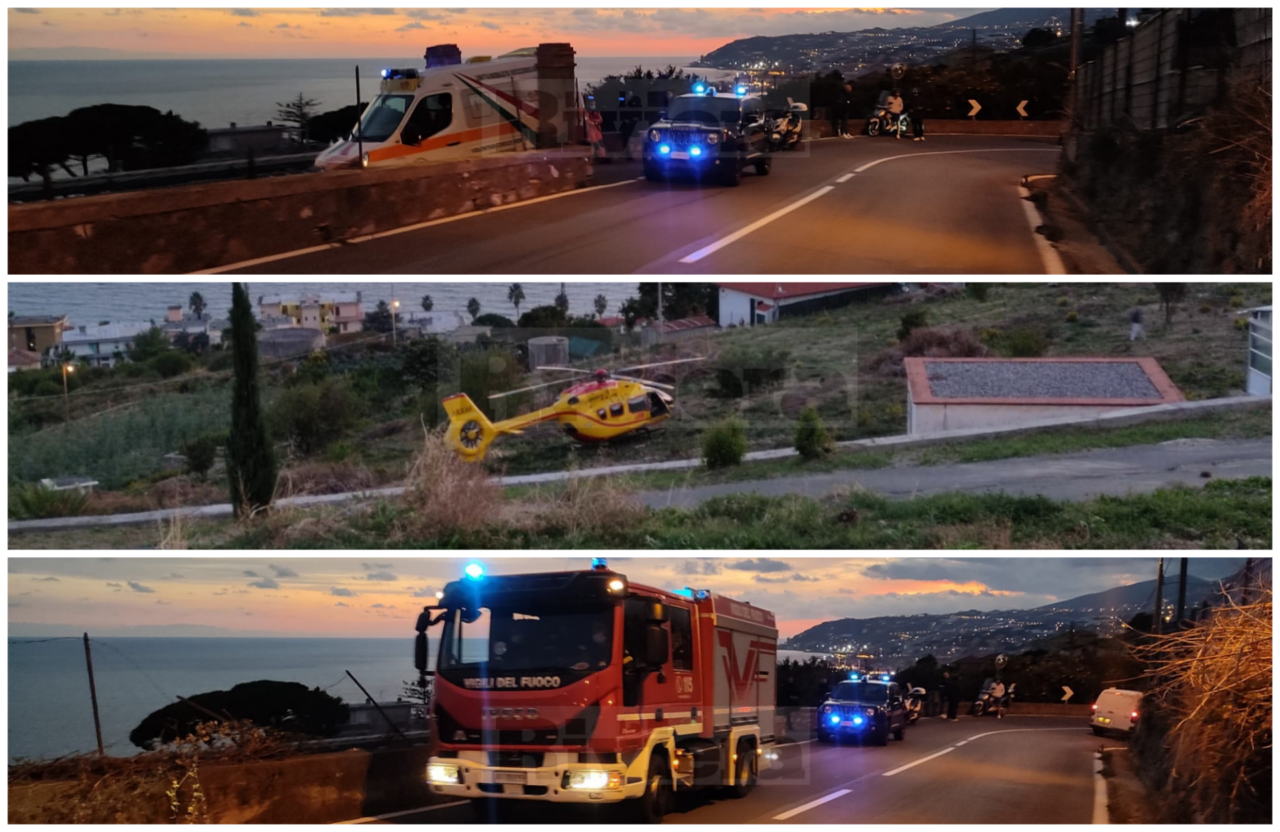 Muore cadendo in campagna a Sanremo, era arrivato anche l’elicottero