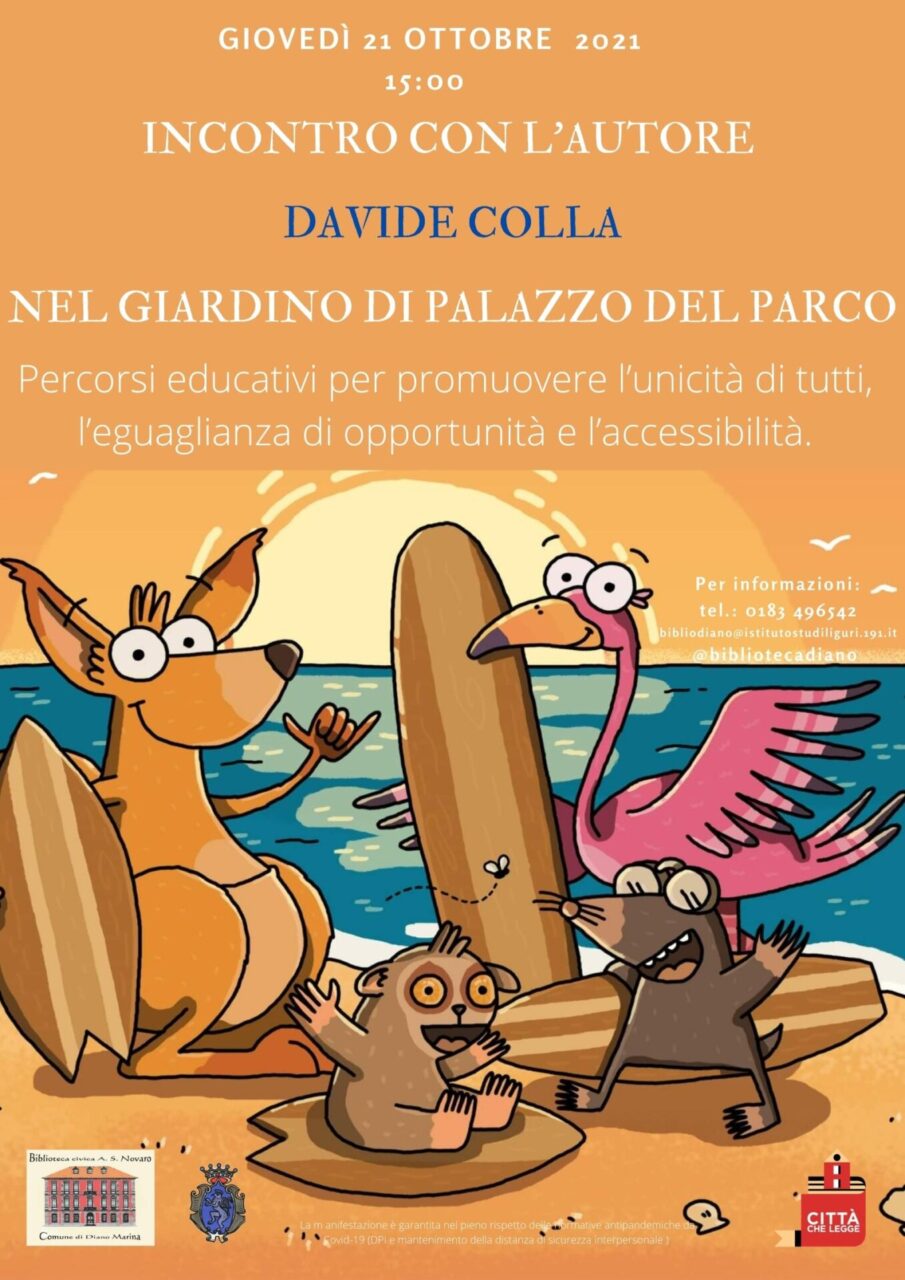 L’autore Davide Colla presenta “Una cosa possibile”