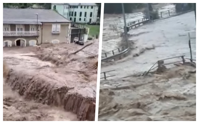 Maltempo esondazioni nel savonese tratti di autostrada chiusi