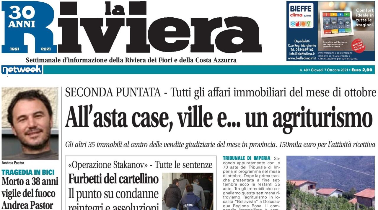 Il nuovo numero de La Riviera è in edicola ecco le nostre esclusive