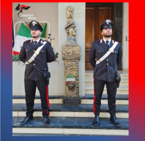 L’artista Amerigo Dorella dona un’opera d’arte ai Carabinieri di Ventimiglia