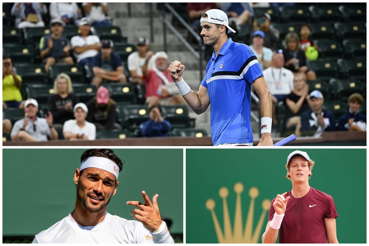 Isner diventa papà per la terza volta, esultano Fognini, Sinner e Sonego