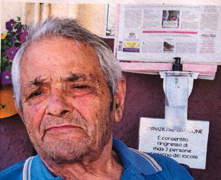 Addio Peppino “Cocco bello”