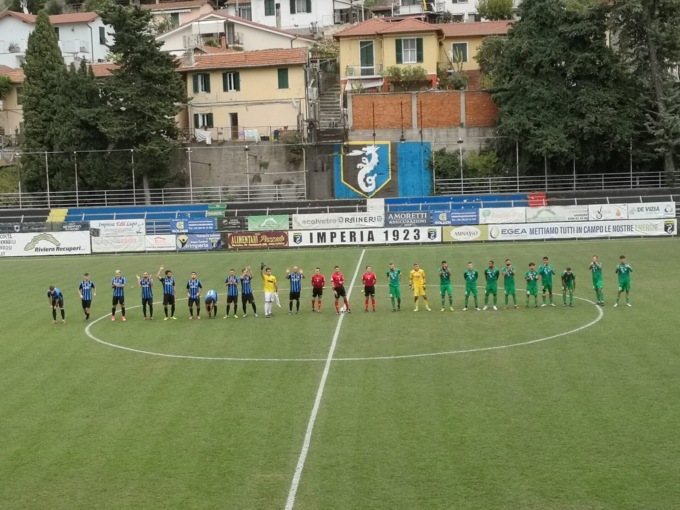 Due rigori non visti e l’Imperia sotto di un goal al Ciccione