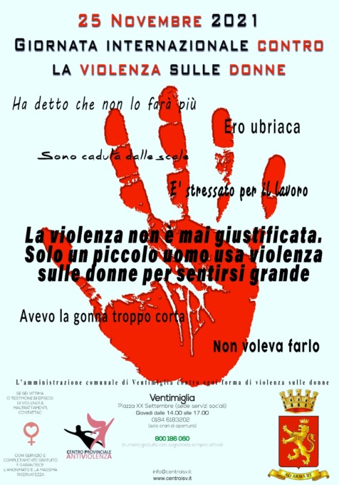 A Ventimiglia un centro antiviolenza per le donne, ecco come contattarlo
