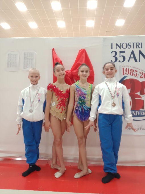 Asd Ginnastica Riviera dei fiori, due ori  al Campionato Regionale