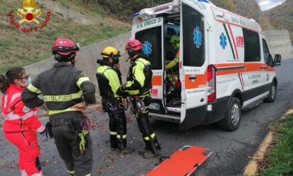 Pilota ferito in un incidente al rally delle Valli Imperiesi, allertato l'elicottero dei vigili del fuoco