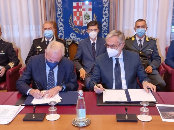 Sicurezza: sindaco e prefetto di Imperia firmano intesa su utilizzo immagini videosorveglianza