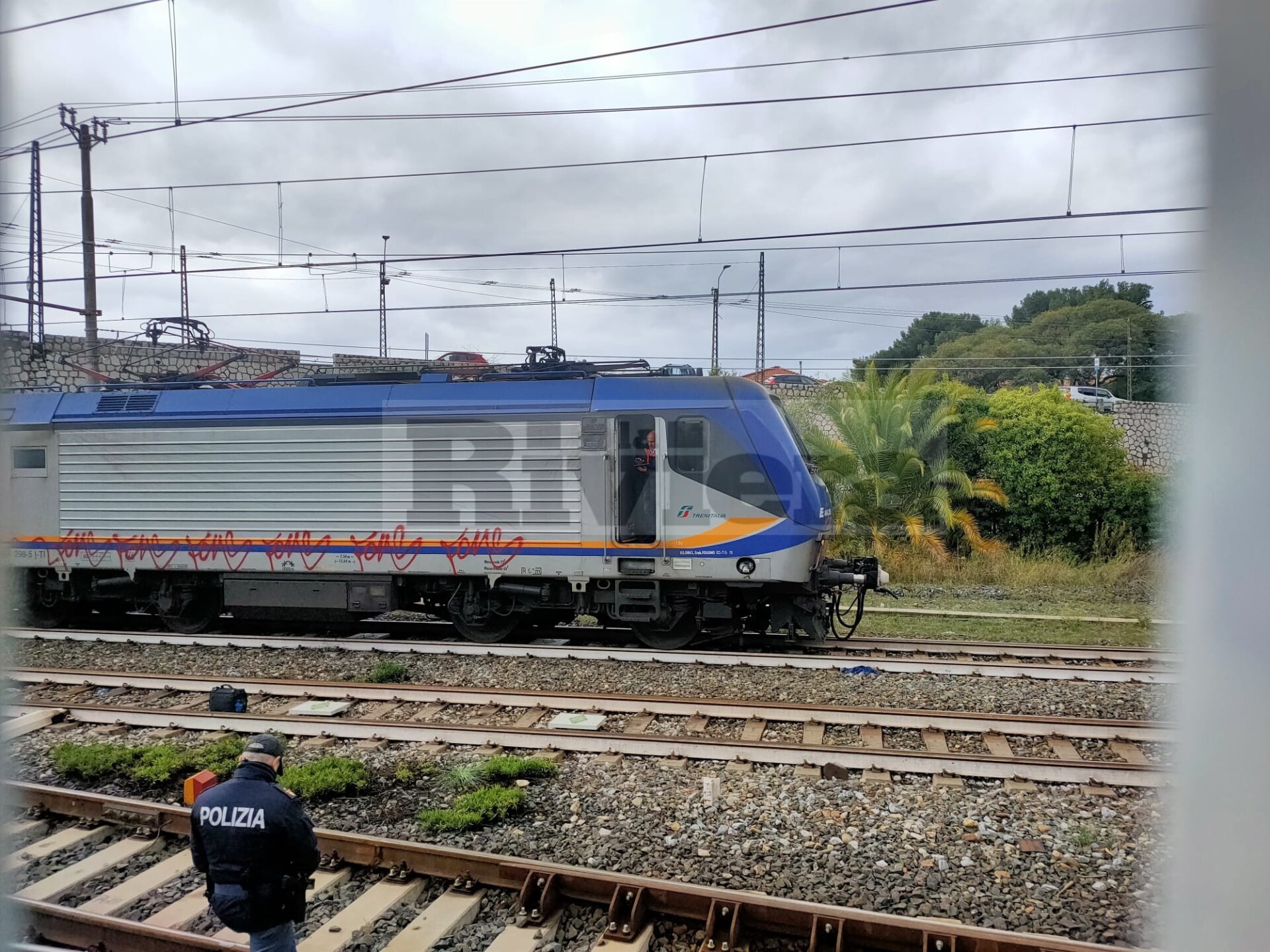 Migrante incidente ferroviario sotto treno Nervia Ventimiglia