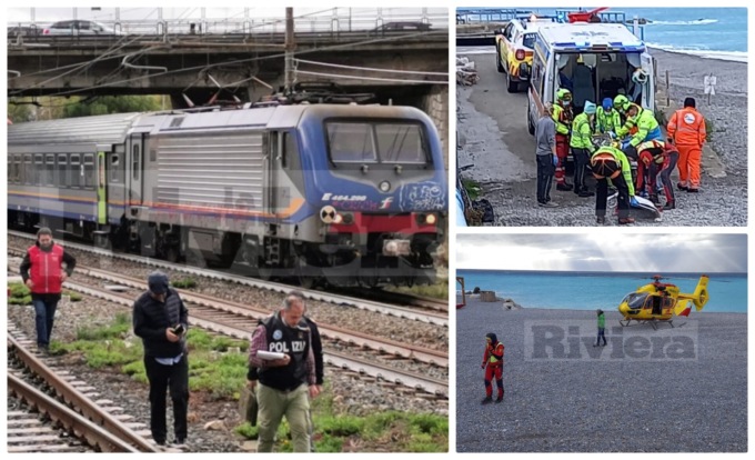 Migrante investito da un treno poco prima della stazione di Ventimiglia