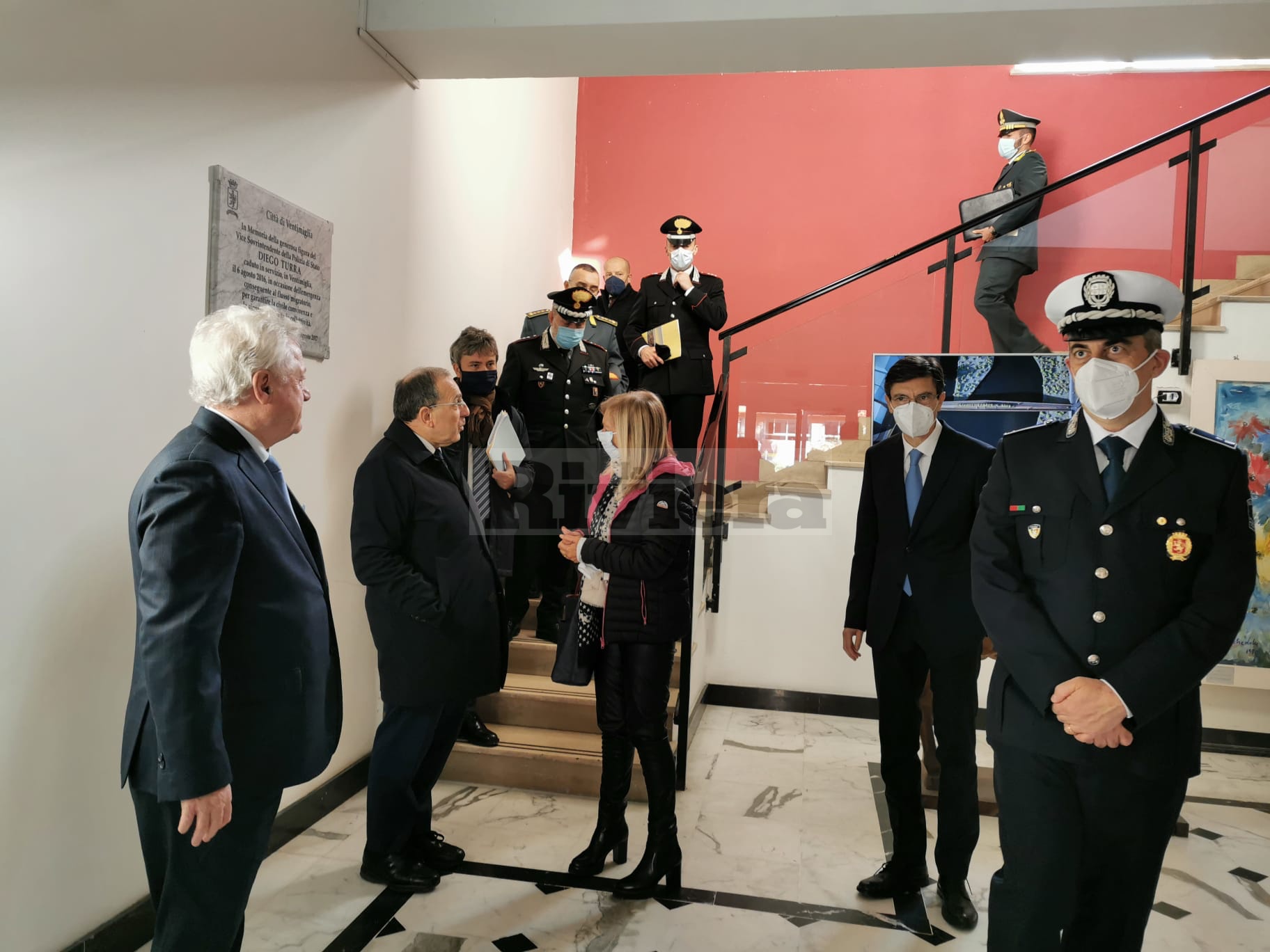 Migranti Ventimiglia vertice prefetto michele di bari 19 novembre 2021_02