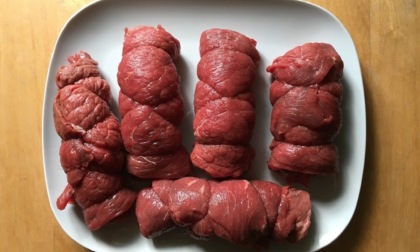Involtini con ripieno di carciofi