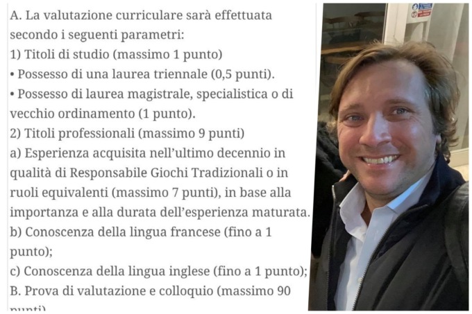 Baggioli a gamba tesa sul concorso per assumere il nuovo direttore del Casinò