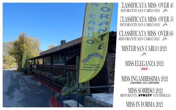 Iscrizioni aperte ancora per poco: Il ristorante San Carlo elegge Miss Lady, Miss Over e Mister