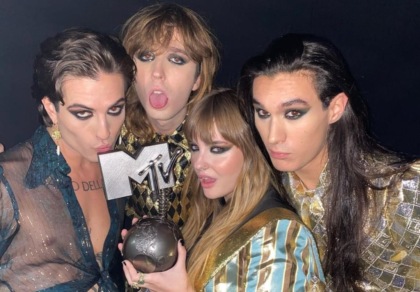 Maneskin migliore rock band agli Ema