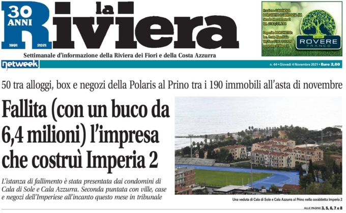 La Riviera è in edicola ecco le esclusive su questo numero