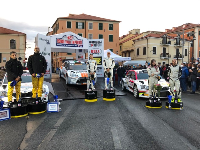Luca Pedersoli e Anna Tomasi vincono la Ronde Valli Imperiesi