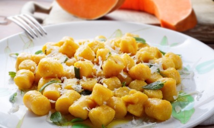 Gnocchi con zucca e castagne