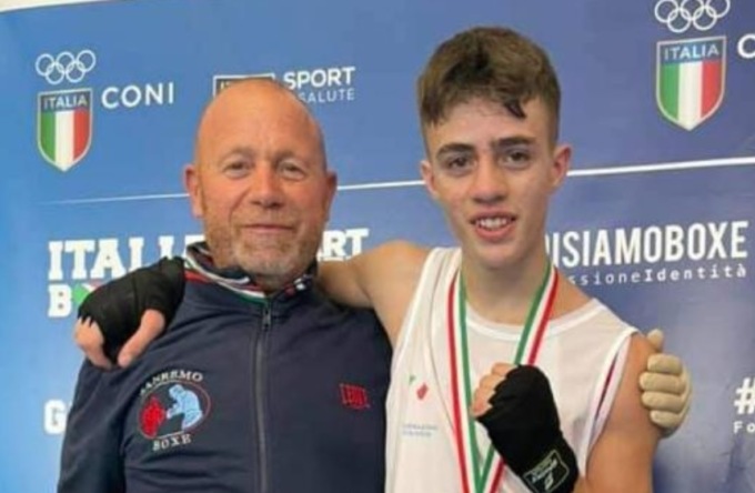 La promessa del pugilato sanremese Thomas Fontò allo stage nazionale