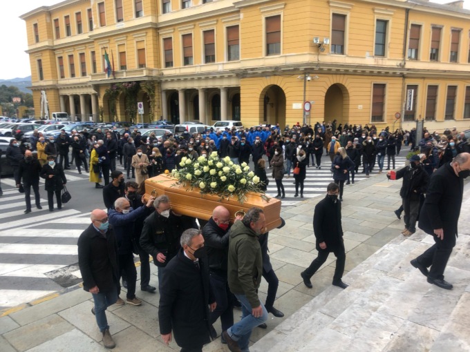 L’addio di Imperia a Eugenio Minasso