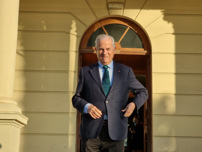 Primo giorno da presidente della Provincia per Claudio Scajola