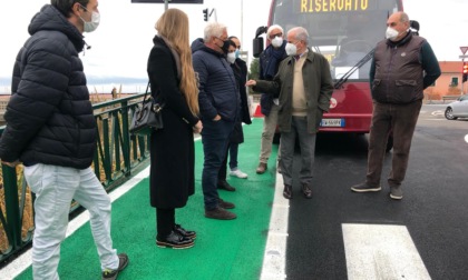 Inaugurati 1,7 chilometri di ciclabile sul torrente Prino di Imperia. Foto e Video