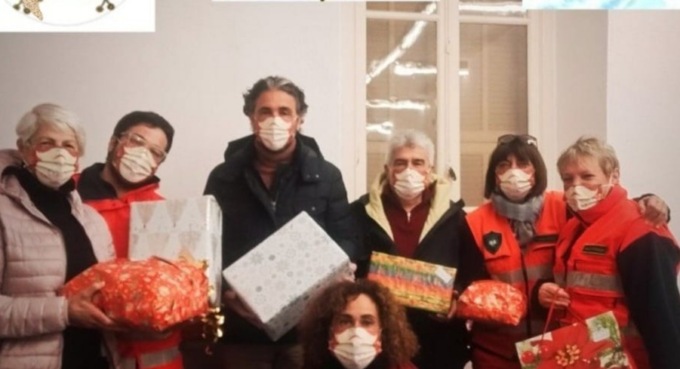 Consegnate a Taggia le “Scatole di Natale”