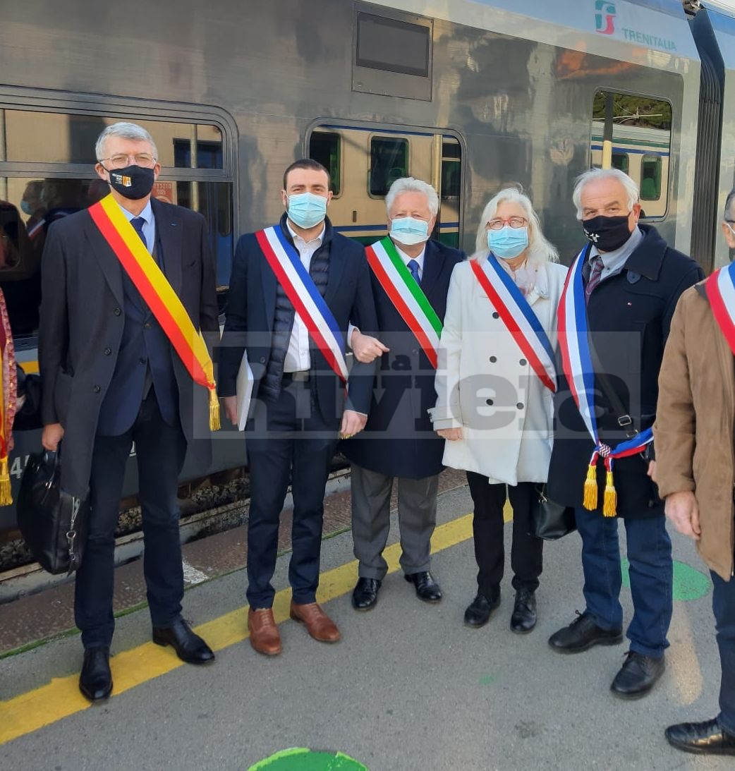 Linea Cuneo Ventimiglia primo treno