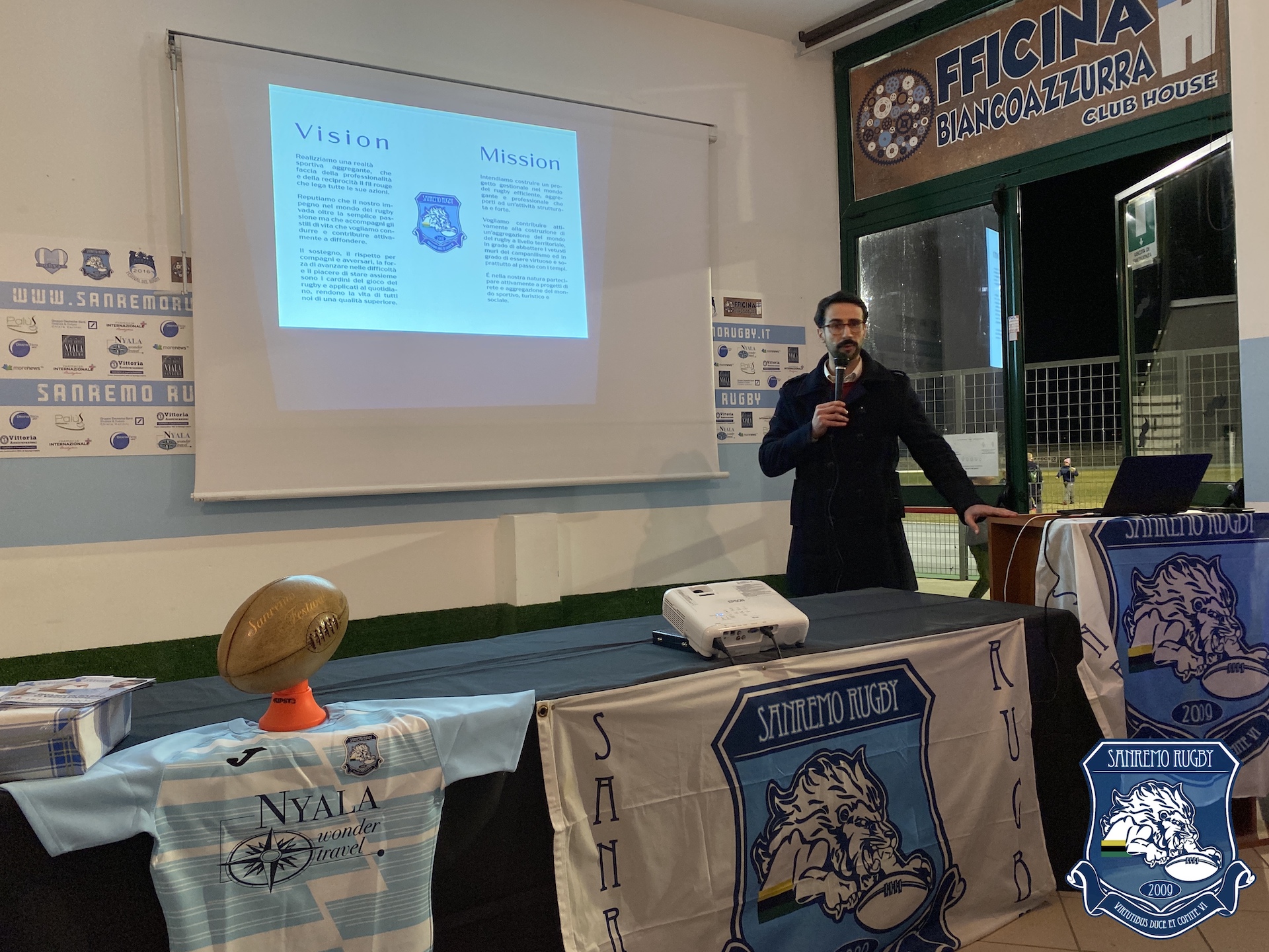 Presentazione 2 dicembre progetto sportivo e Movember 2