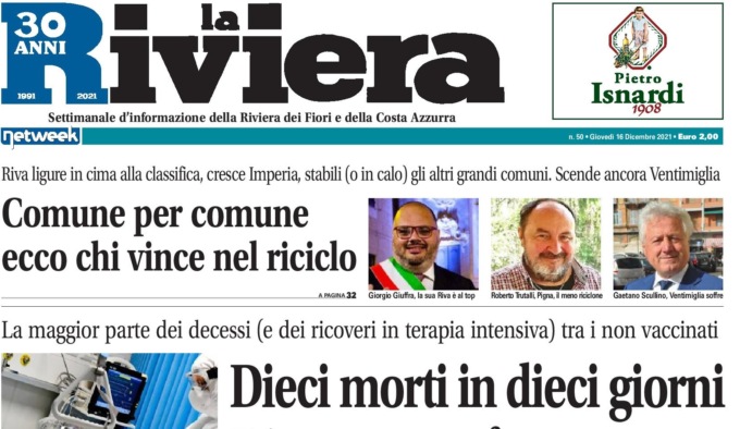 La Riviera è in edicola ecco le esclusive su questo numero