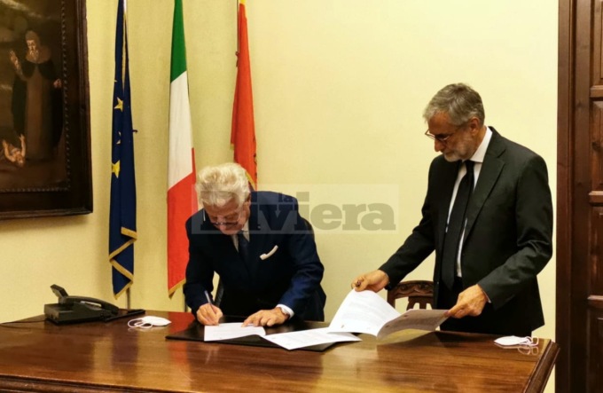 Sindaco di Ventimiglia e Prefetto di Imperia firmano il Patto per la sicurezza urbana