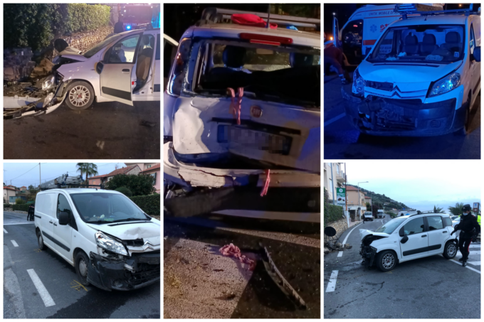 Un morto e un ferito grave nello schianto tra un’auto e un furgone sull’Aurelia a Cipressa