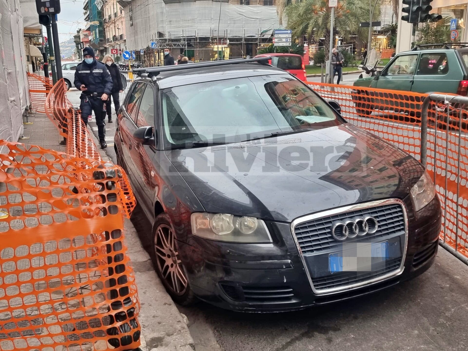 parcheggio creativo via roma sanremo polizia locale