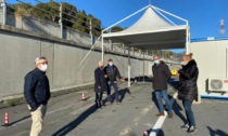 Tamponi: apre il "drive through" all'autoporto di Ventimiglia