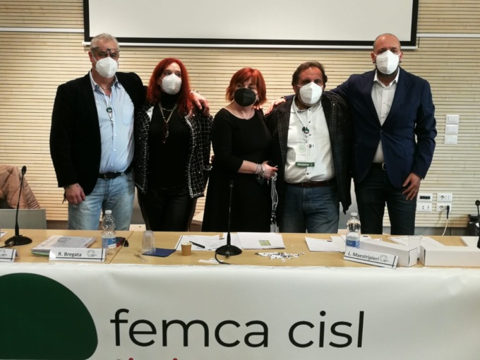 Romeo Bregata segretario generale Femca Cisl