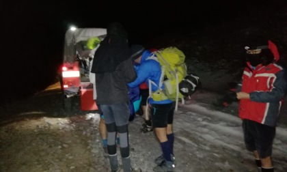 Coppia di scout bloccata sopra Monesi per il ghiaccio salvata da Soccorso alpino e Vigili del fuoco