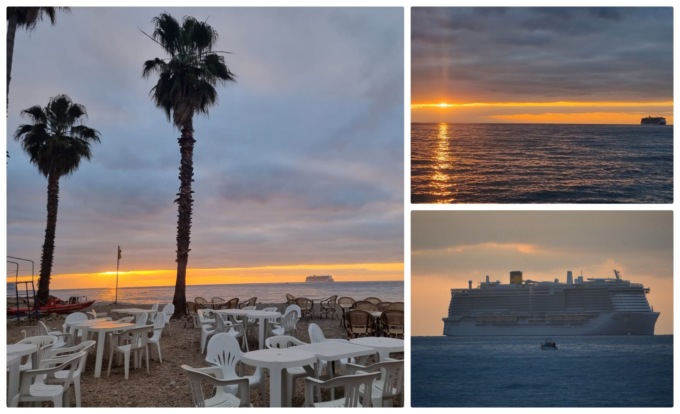 E’ arrivata in rada a Portosole la Costa Toscana super ospite del Festival di Sanremo